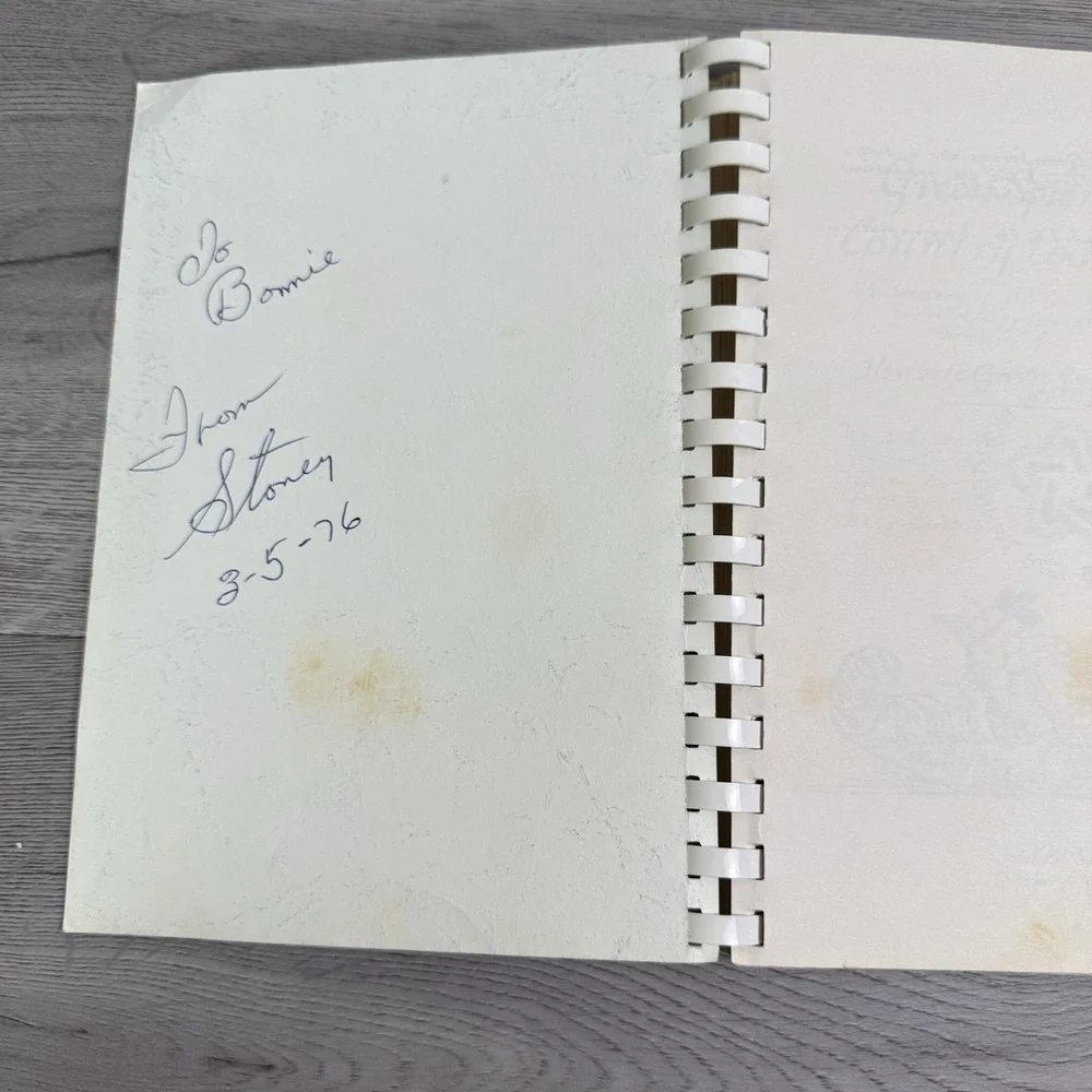 Cookbook Green Springs Country Cooking Louisa County Virginia VA 1975 1st Ed